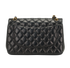 Jumbo Classic Double Flap, &pound;4,900, Handbags, Black, Lambskin Leather, Back view